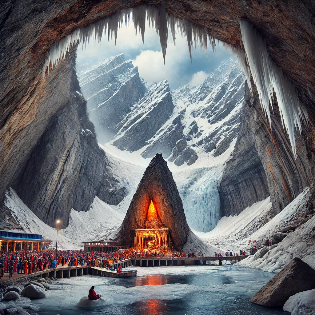 Amarnath Cave Temple jk